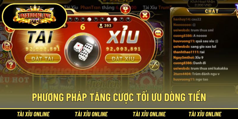 Chiến thuật chơi tài xỉu tối ưu dòng tiền