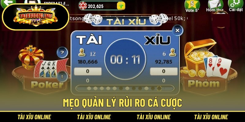 Mẹo quản lý rủi ro cá cược