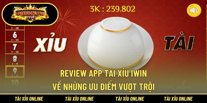 Review app tài xỉu Iwin về những ưu điểm vượt trội