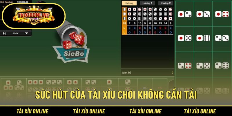 Hiểu đúng về tài xỉu chơi không cần tải