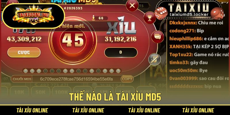 Thế nào là tài xỉu MD5