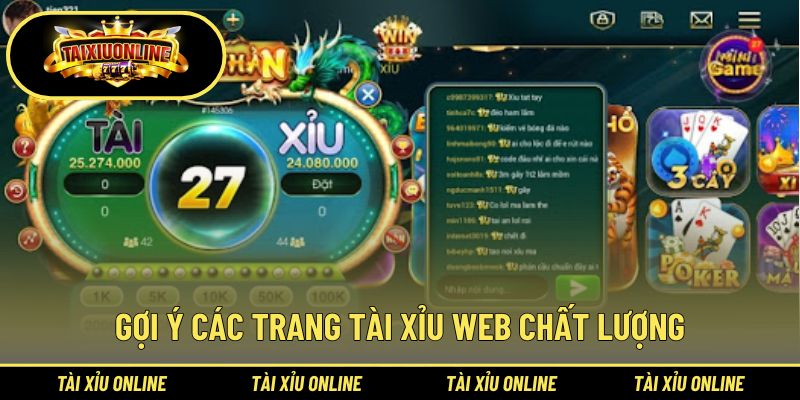 Chia sẻ các website tài xỉu đáng chơi nhất