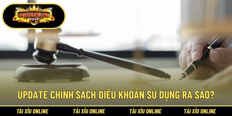 Chính sách điều khoản có thể được update